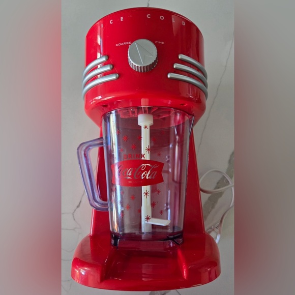 Nostalgia Coca-Cola Frozen Drink Maker and Margarita Machine for Home - 40-Ounce - Picture 1 of 5